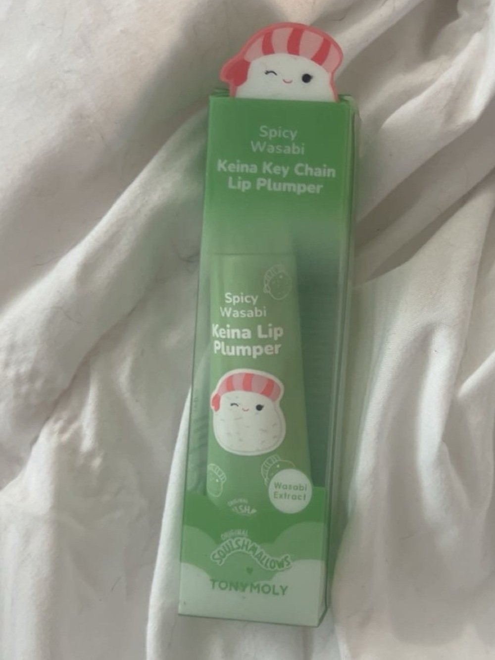 Squishmallows Keina Spicy Wasabi Lip Plumper – Green